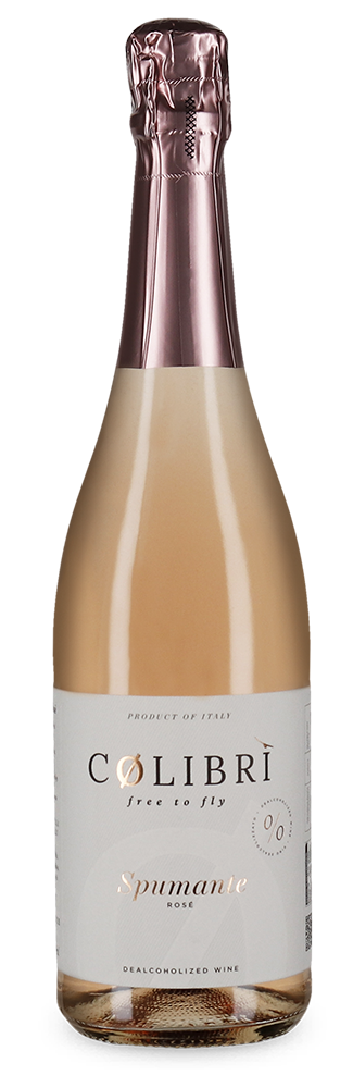 Vin effervescent Rosé sans alcool – Gold