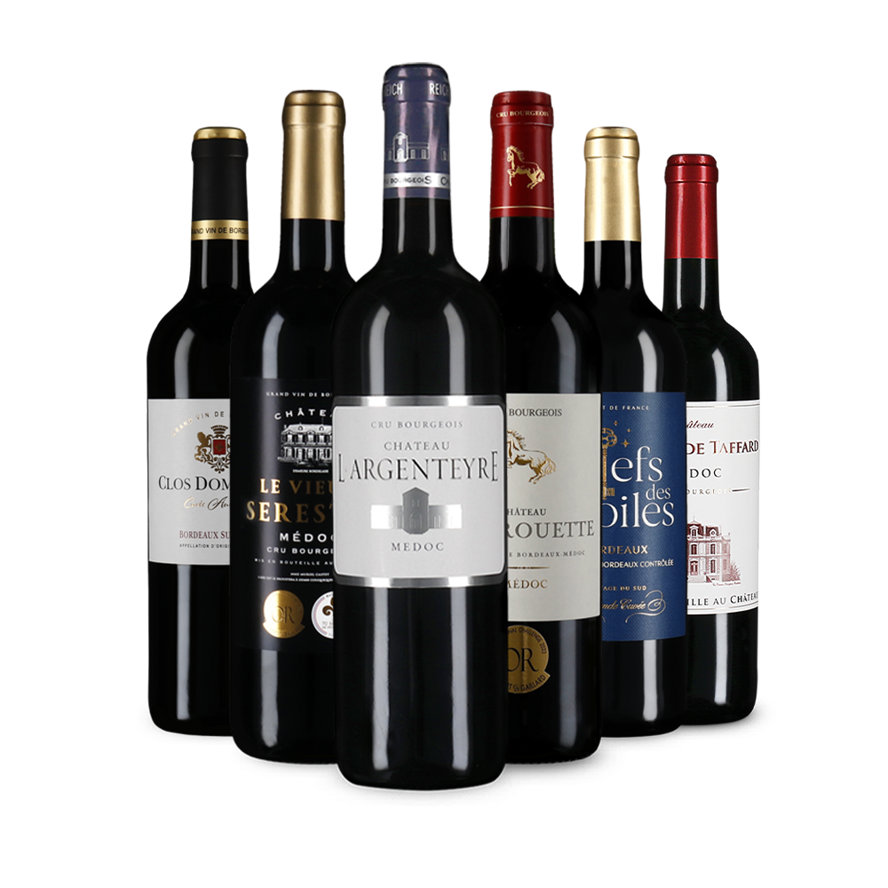 Vins rouges phares de Bordeaux – Gold