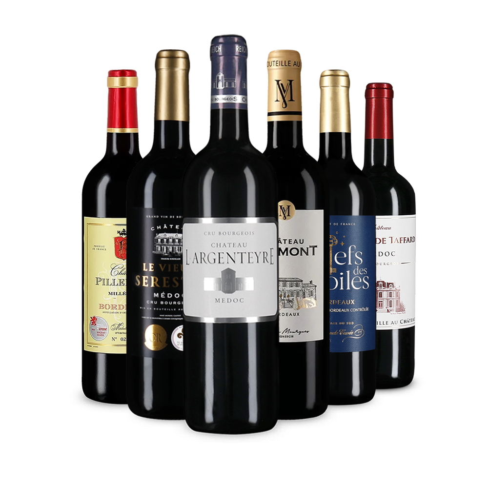 Vins rouges phares de Bordeaux – Gold