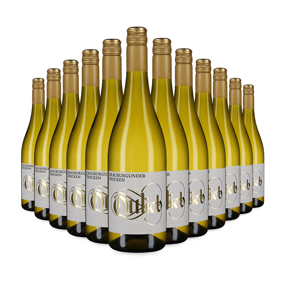 12 bouteilles de Pinot gris sec 2024 – Gold
