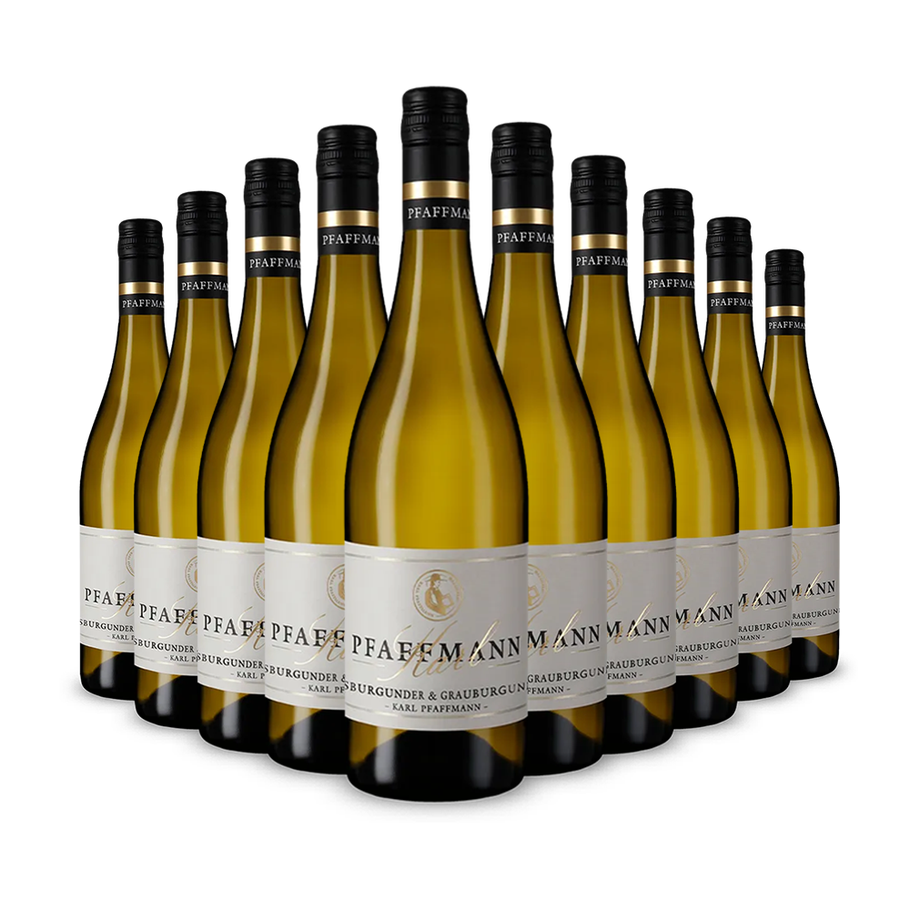 10 bouteilles de Edition Karl Pfaffmann pinot blanc & pinot gris sec 2024 – Gold