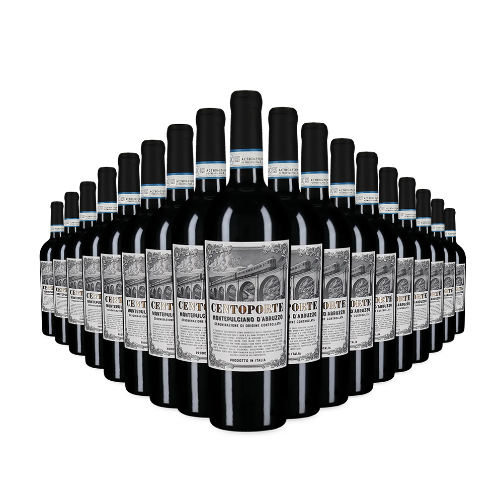 18 bouteilles de Montepulciano d’Abruzzo 2023