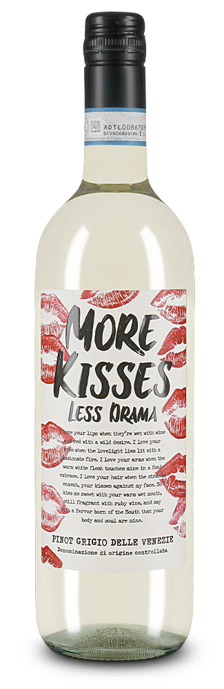 More kisses less drama Pinot Grigio delle Venezie 2024 – Gold