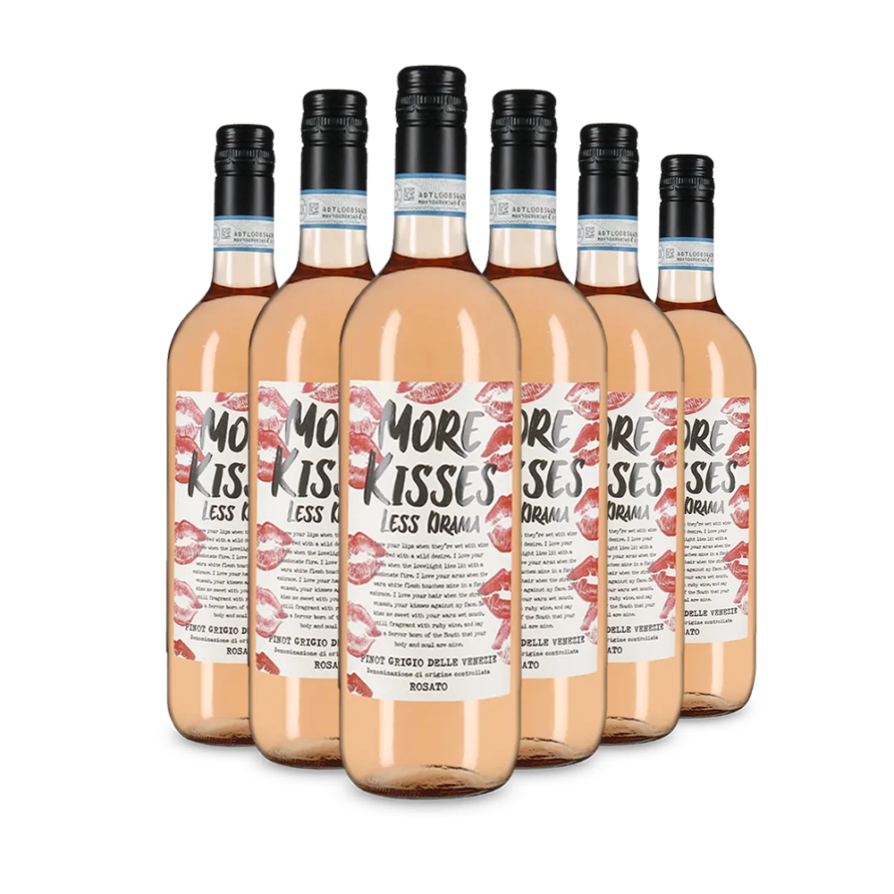 6 bouteilles de Pinot Grigio delle Venezie Rosato 2024 – Gold