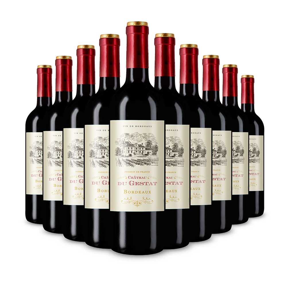 10 bouteilles Bordeaux 2023 – Gold
