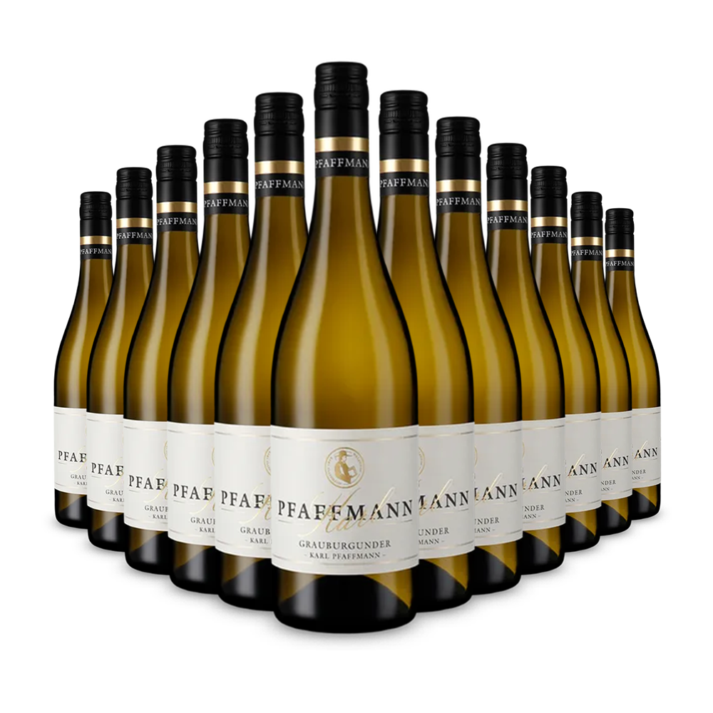 12 bouteilles Edition Karl Pfaffmann Pinot gris sec 2024 – Gold