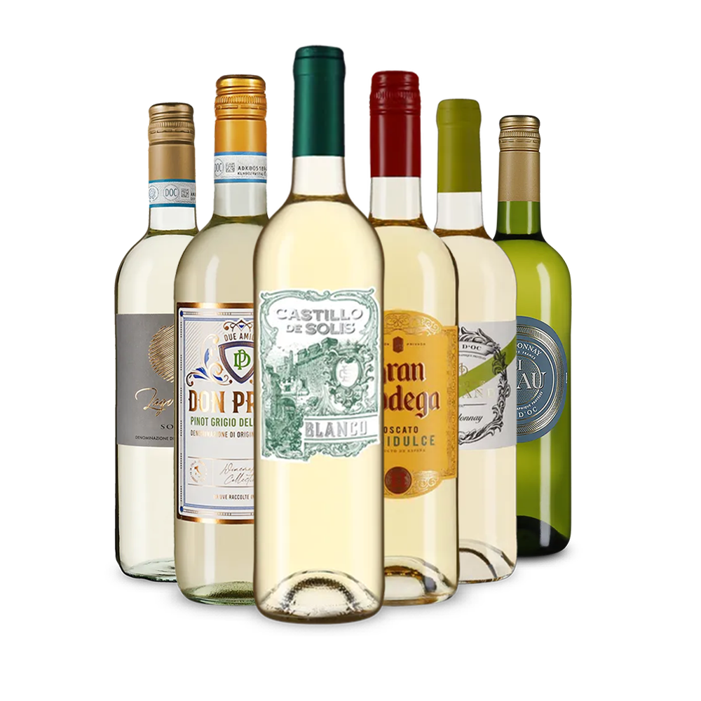 Vins blancs en un tour d'Europe – Gold