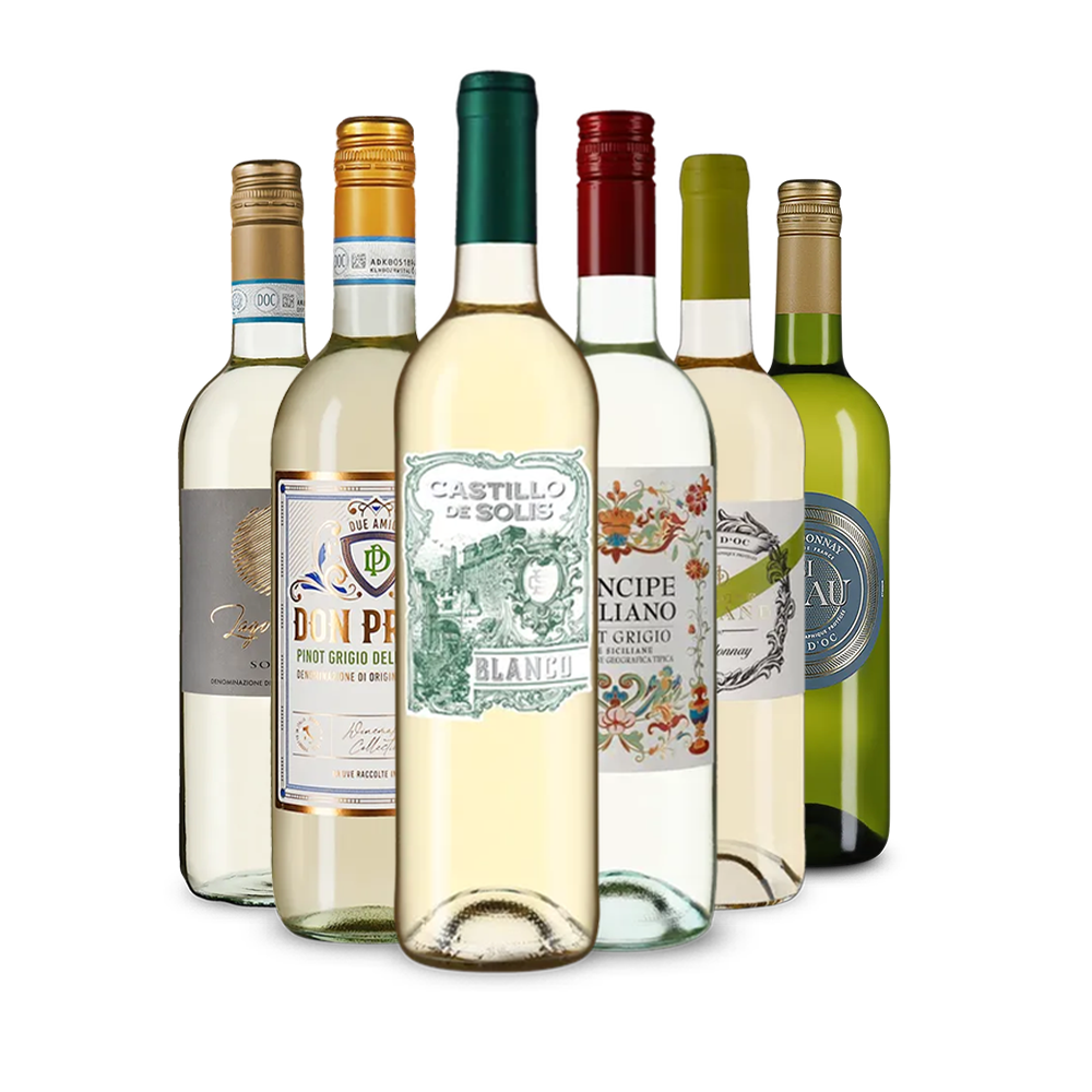 Vins blancs en un tour d'Europe – Gold