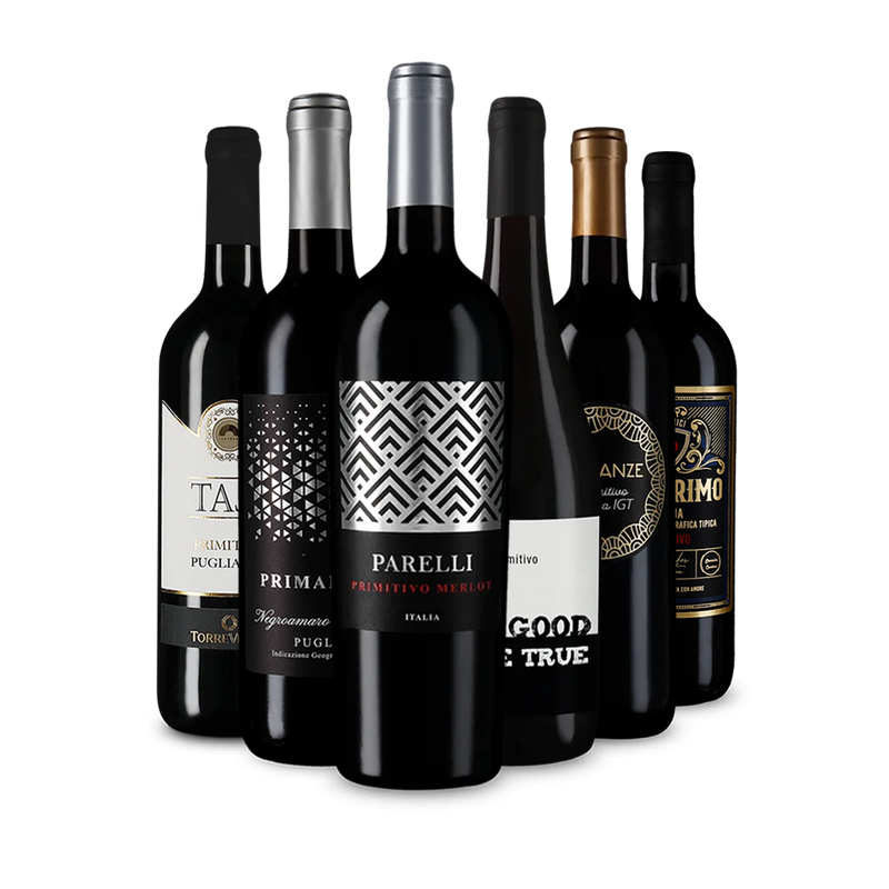 Le vin rouge tendance n° 1 : Primitivos en assortiment découverte – Gold