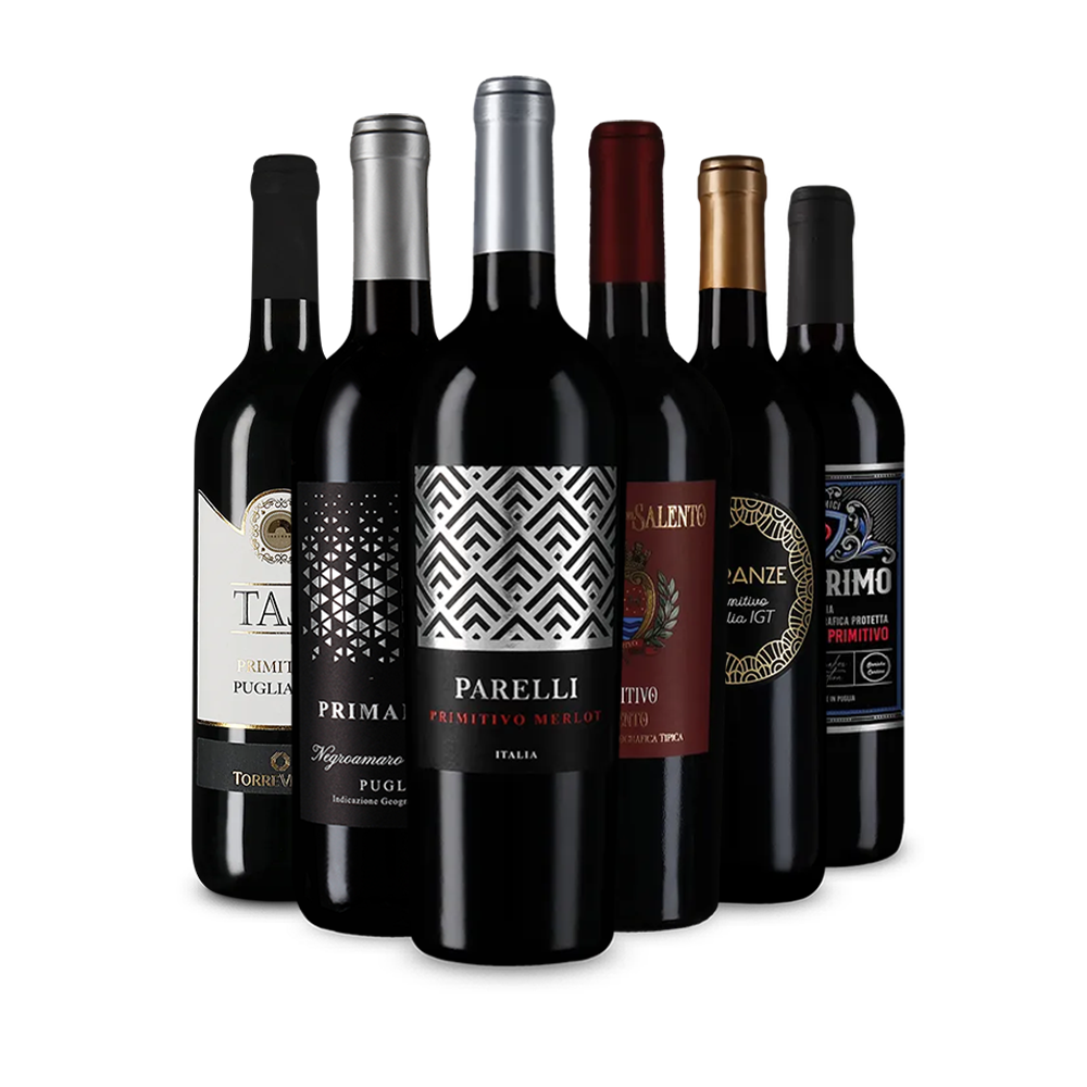 Le vin rouge tendance n° 1 : Primitivos en assortiment découverte – Gold