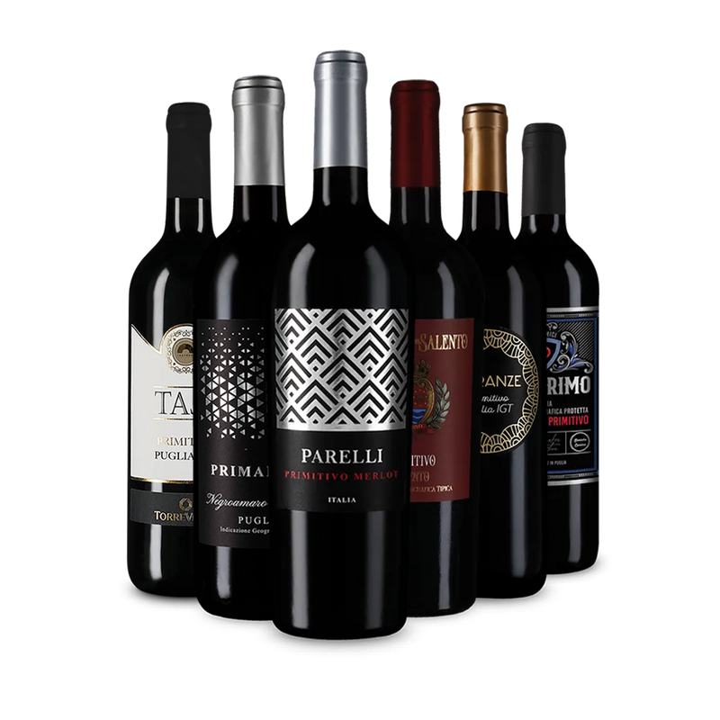 Le vin rouge tendance n° 1 : Primitivos en assortiment découverte – Gold
