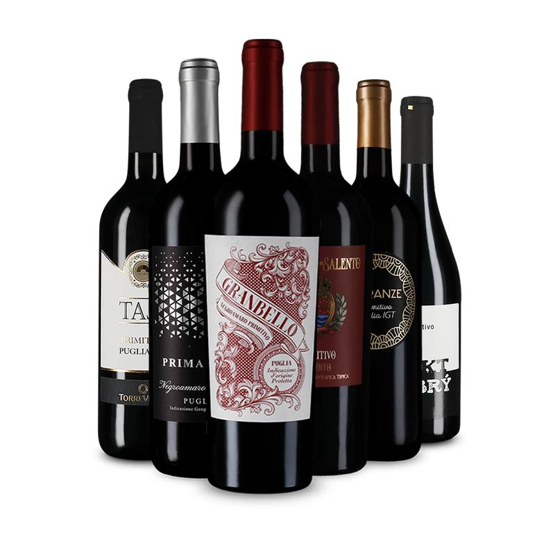 Le vin rouge tendance n° 1 : Primitivos en assortiment découverte – Gold