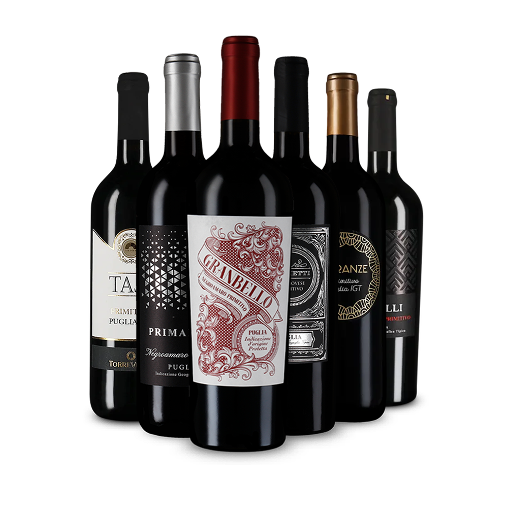 Le vin rouge tendance n° 1 : Primitivos en assortiment découverte – Gold