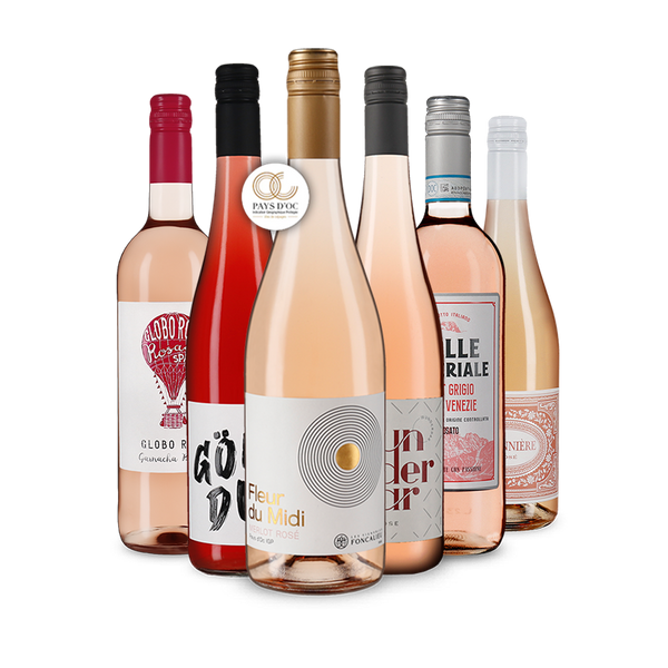 Assortiment découverte de rosés irrésistibles