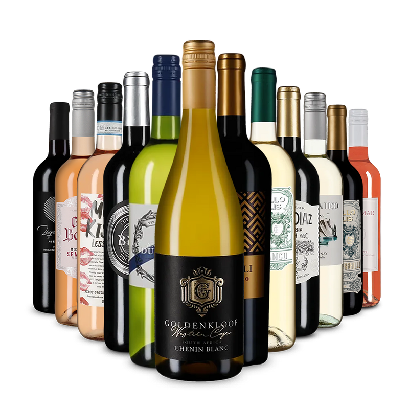 De la diversité : assortiment découverte de vins fantastiques – Gold