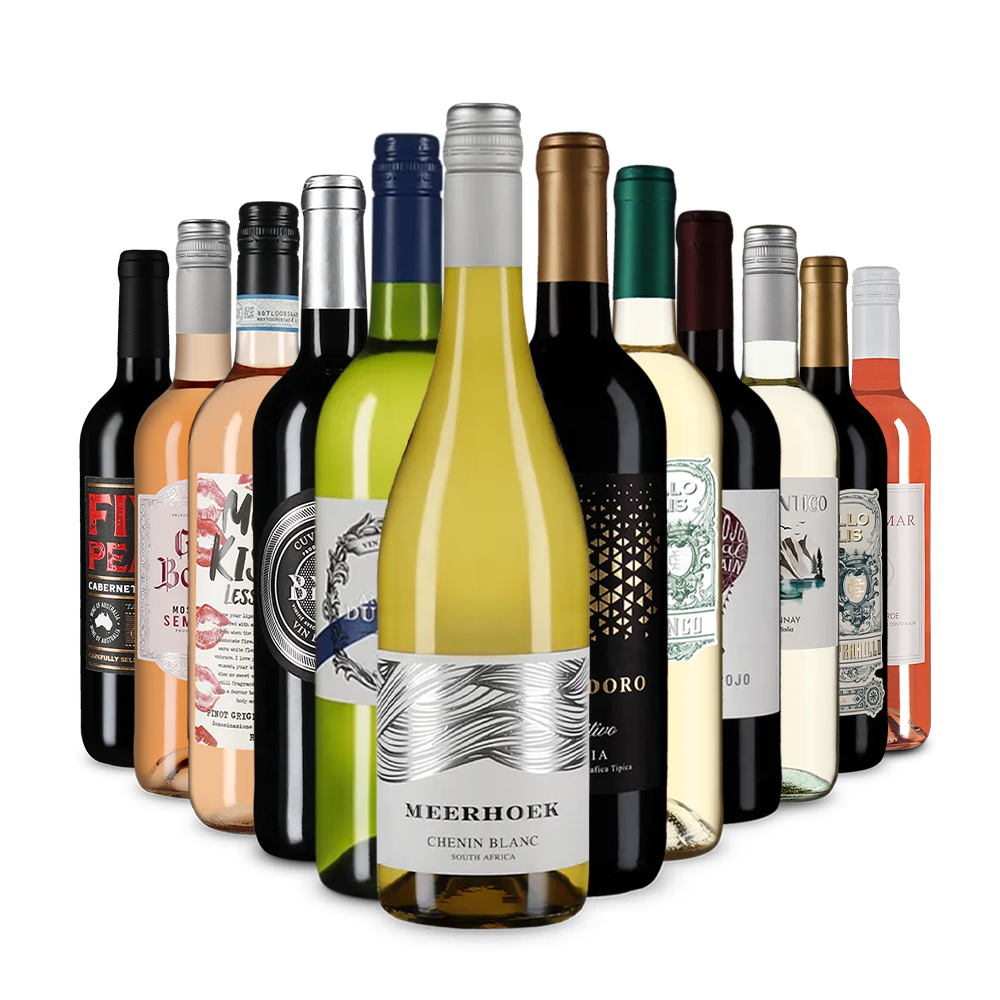 De la diversité : assortiment découverte de vins fantastiques – Gold