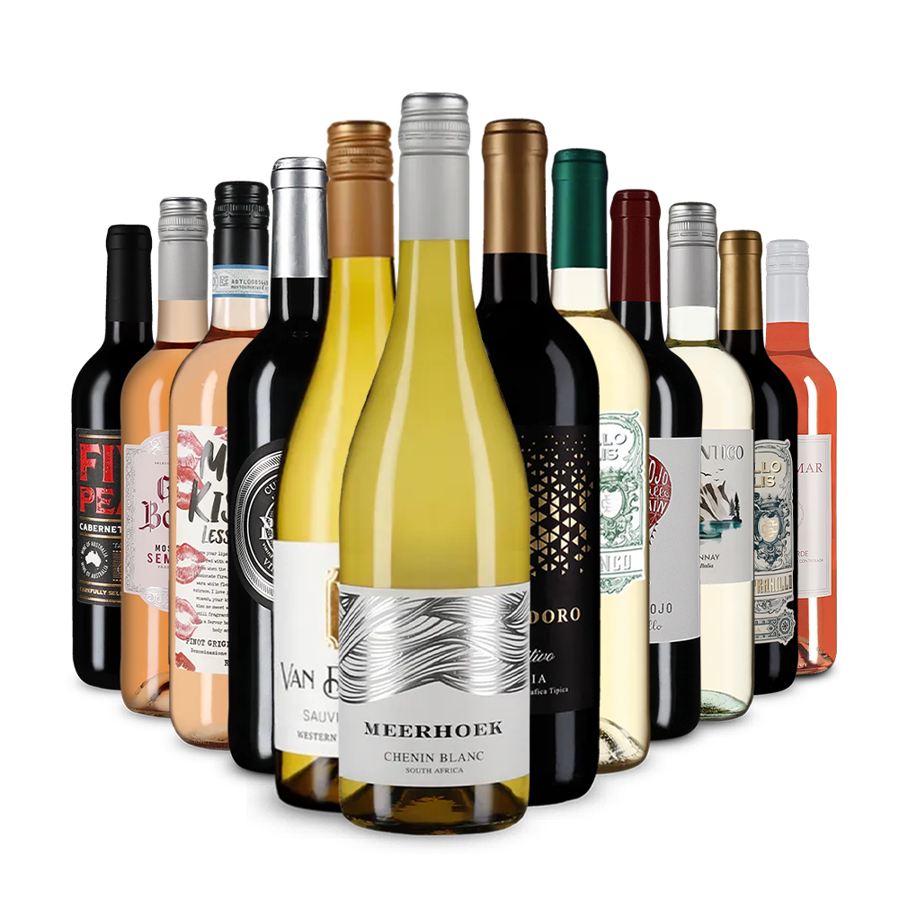 De la diversité : assortiment découverte de vins fantastiques – Gold