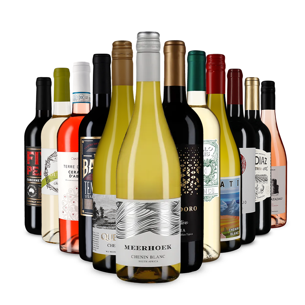 De la diversité : assortiment découverte de vins fantastiques – Gold