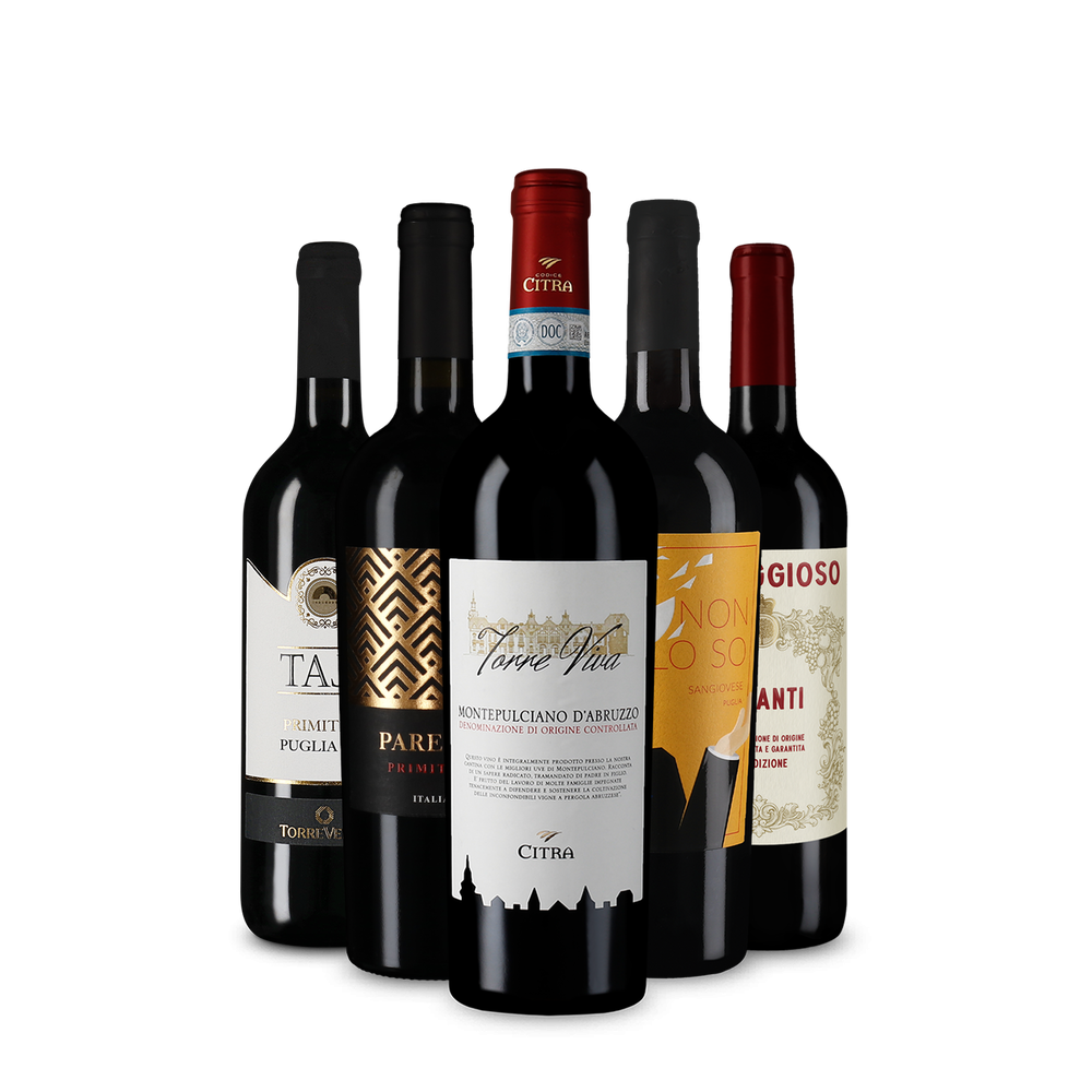 Assortiment découverte de coups de cœur italiens