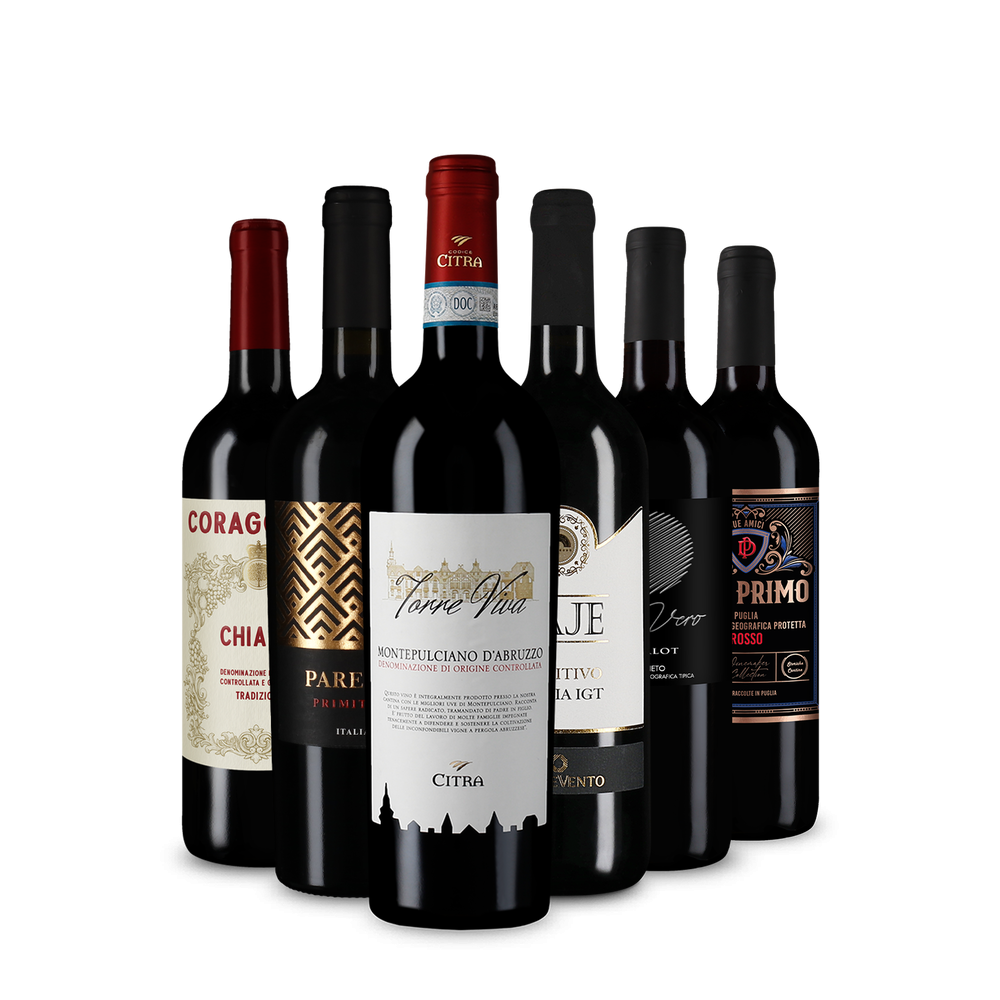 Assortiment découverte de coups de cœur italiens
