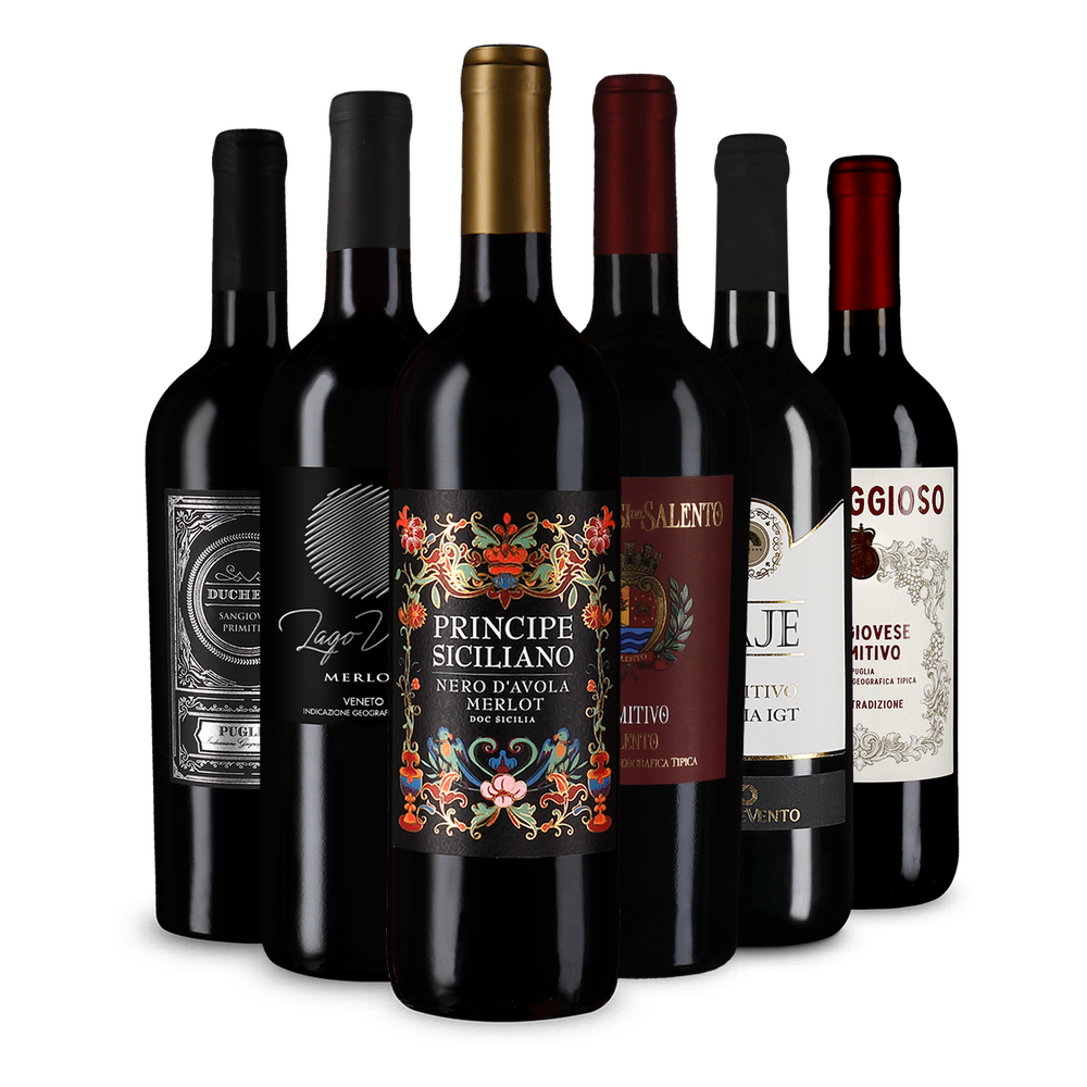 Assortiment découverte de coups de cœur italiens