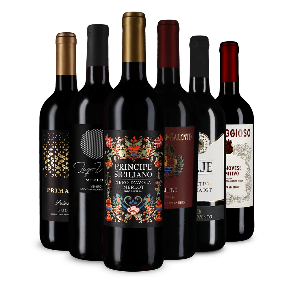 Assortiment découverte de coups de cœur italiens