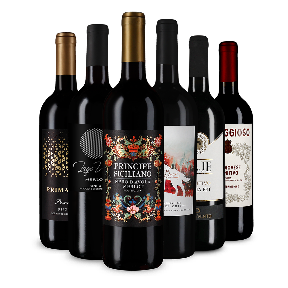 Assortiment découverte de coups de cœur italiens