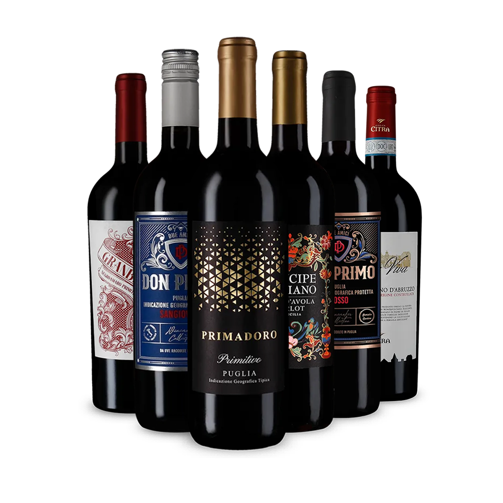 Assortiment découverte de coups de cœur italiens