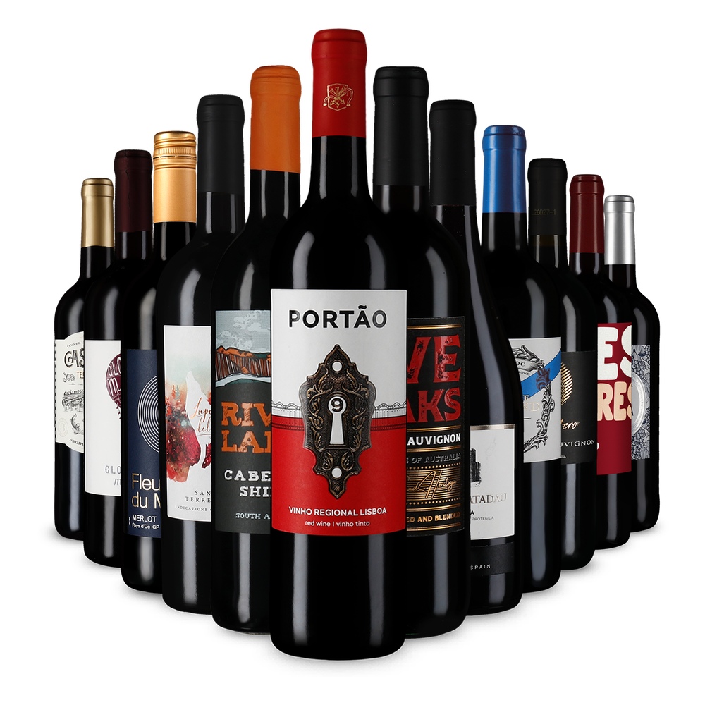 Recommandations vin rouge en assortiment découverte