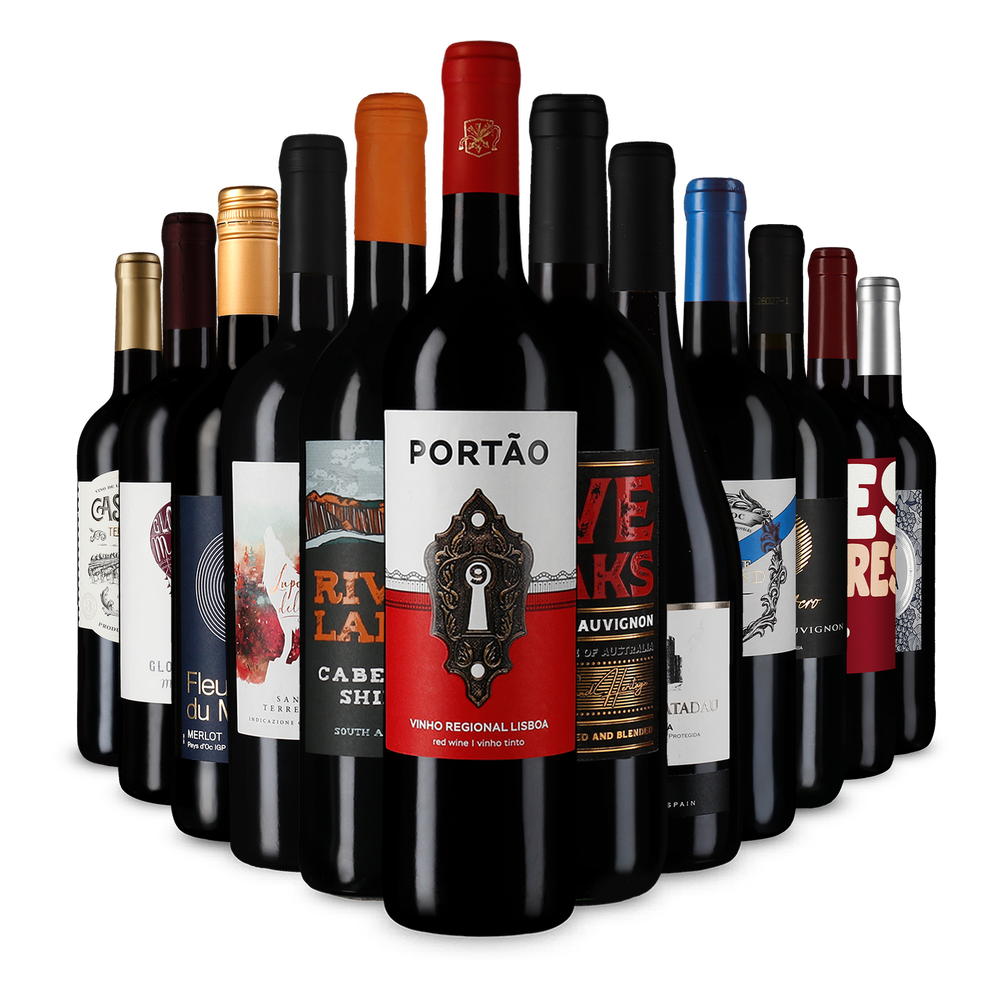 Recommandations vin rouge en assortiment découverte