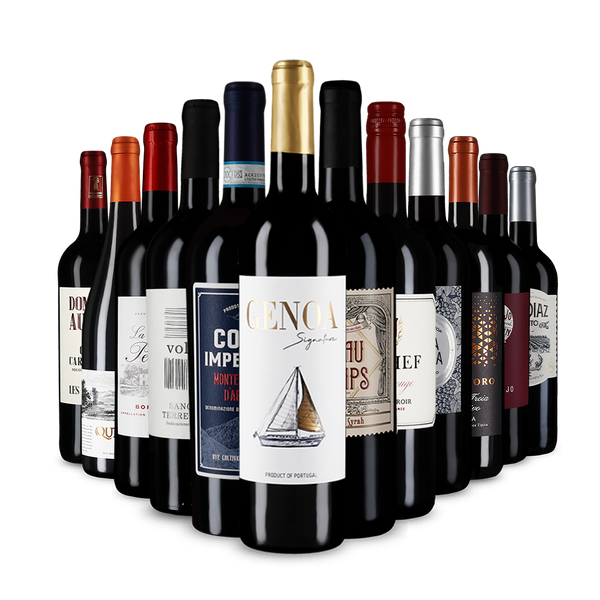 Recommandations vin rouge en assortiment découverte