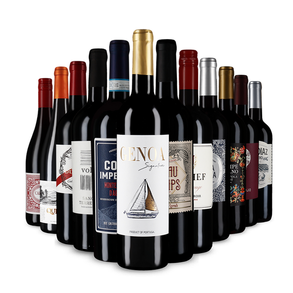 Recommandations vin rouge en assortiment découverte