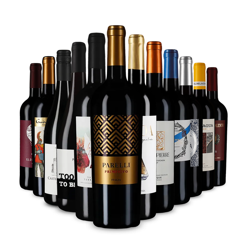 Recommandations vin rouge en assortiment découverte – Gold