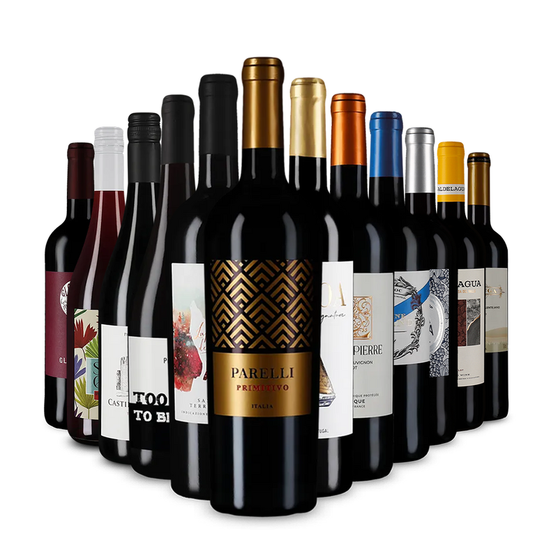 Recommandations vin rouge en assortiment découverte – Gold