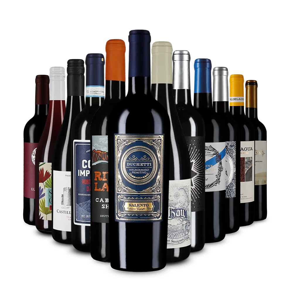 Recommandations vin rouge en assortiment découverte – Gold