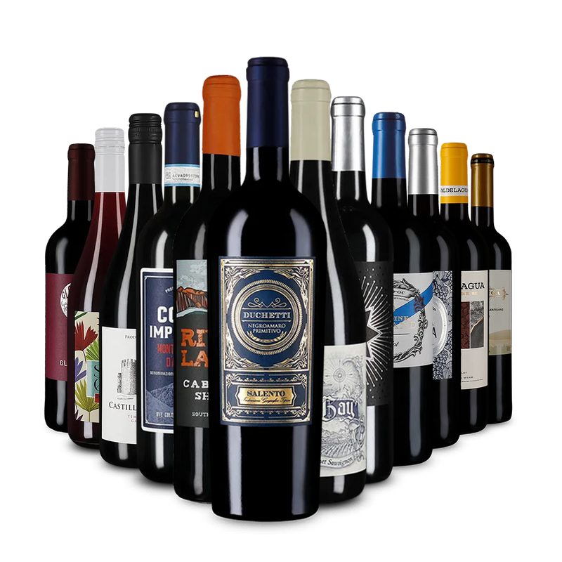 Recommandations vin rouge en assortiment découverte – Gold