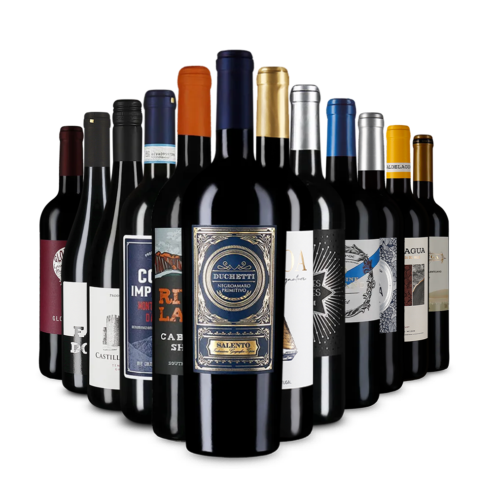 Recommandations vin rouge en assortiment découverte – Gold