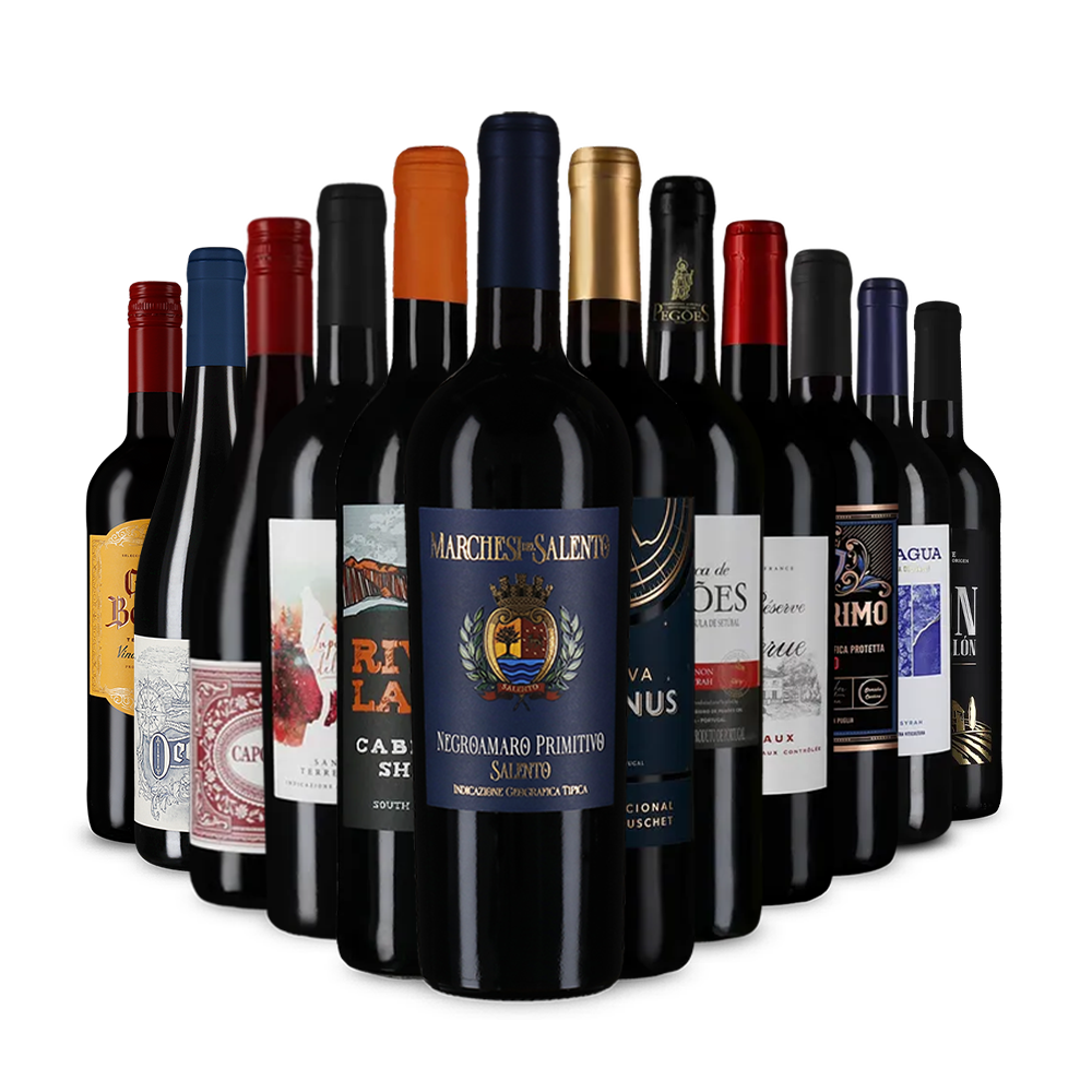 Recommandations vin rouge en assortiment découverte – Gold
