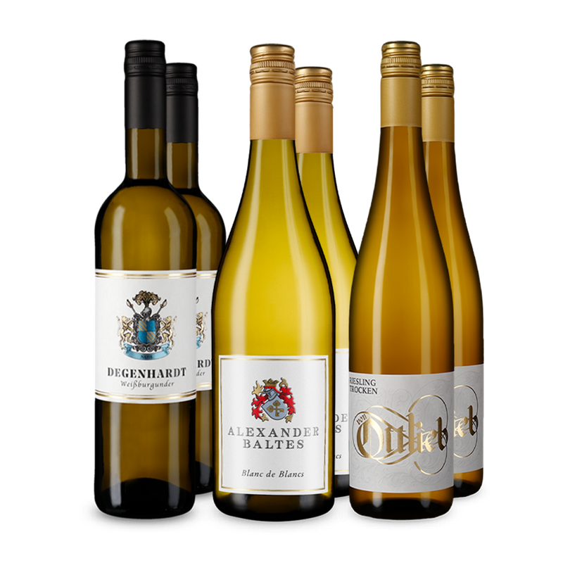 Assortiment découverte de vins blancs allemands – Gold