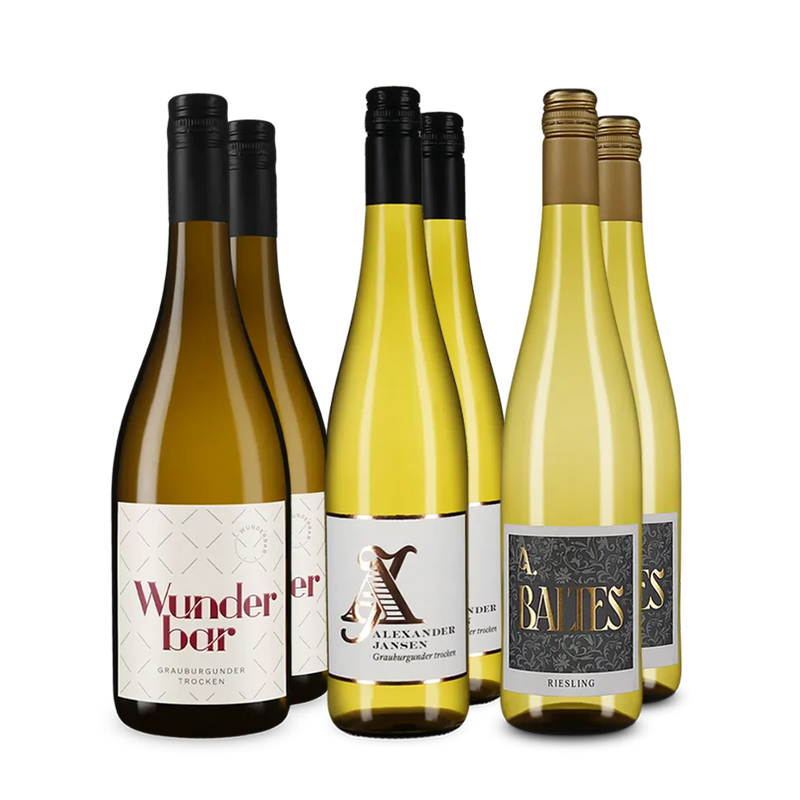 Assortiment découverte de vins blancs allemands – Gold
