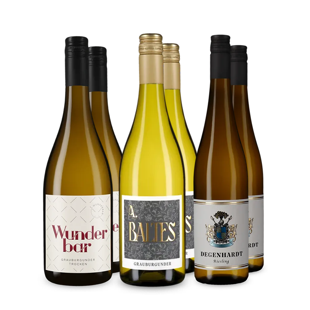 Assortiment découverte de vins blancs allemands – Gold