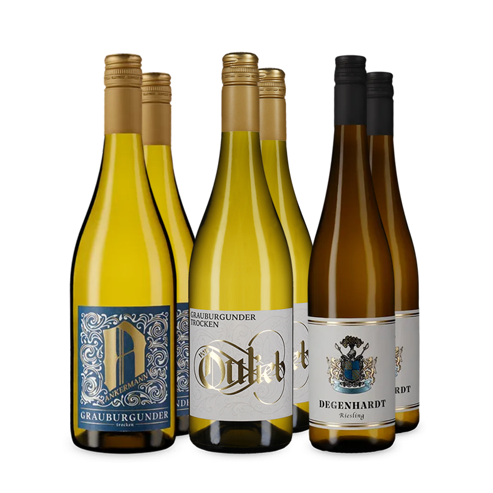 Assortiment découverte de vins blancs allemands – Gold