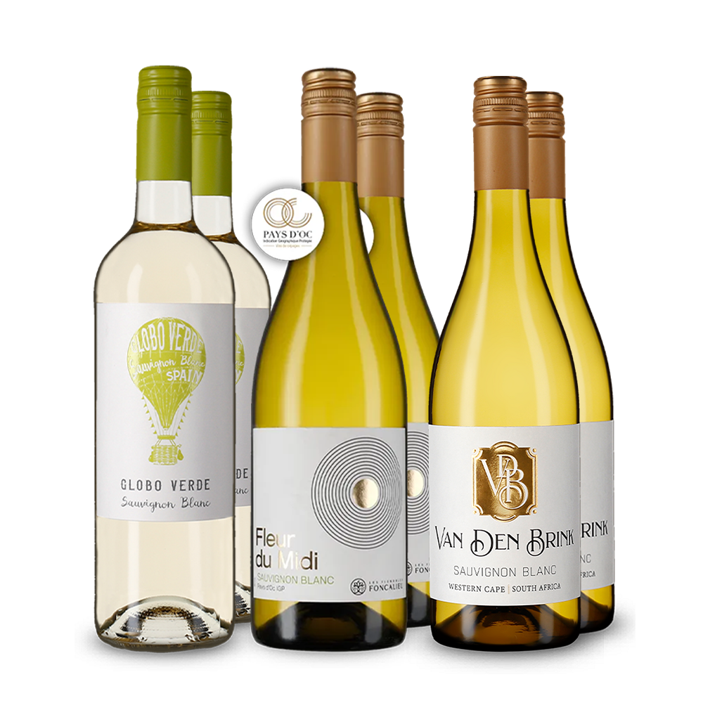 Sauvignon Blanc en assortiment découverte
