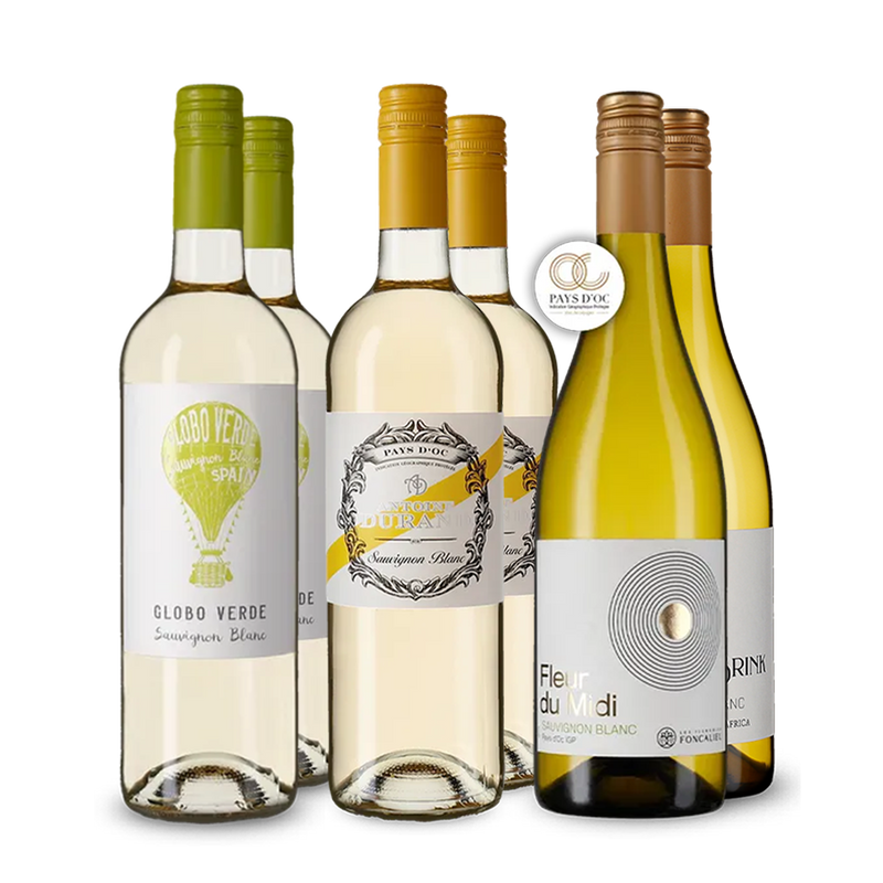 Sauvignon Blanc en assortiment découverte – Gold