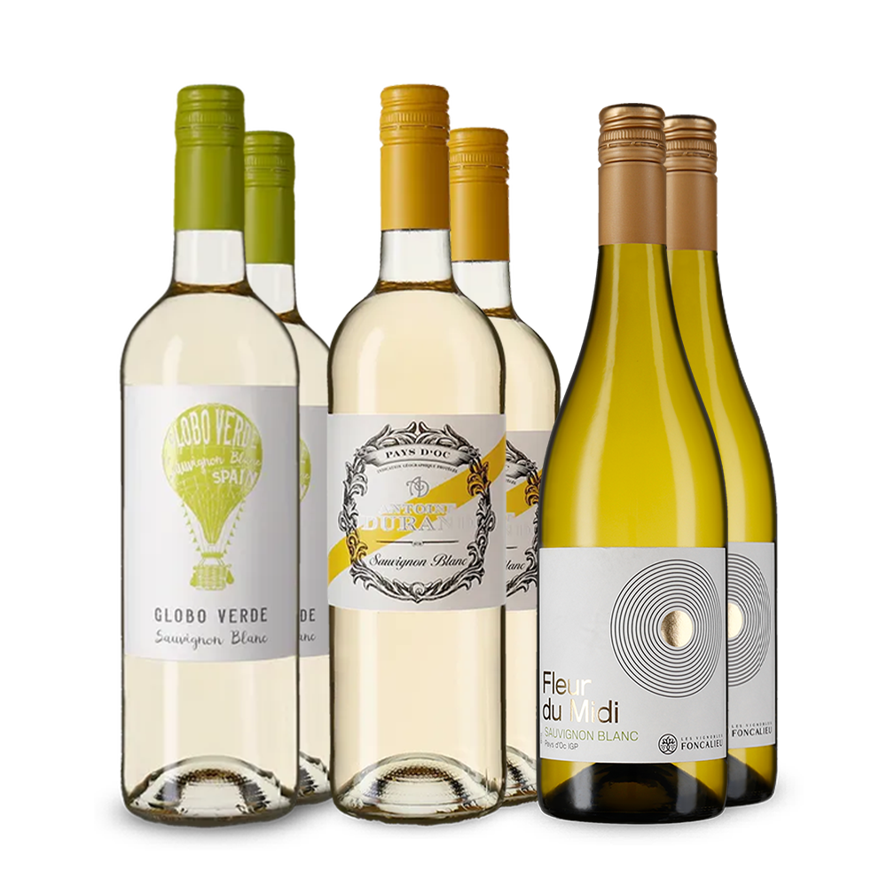 Sauvignon Blanc en assortiment découverte – Gold