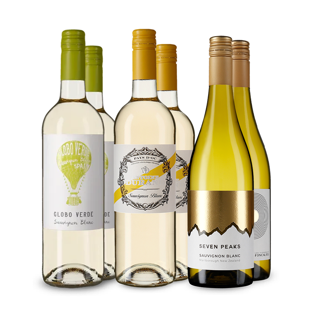 Sauvignon Blanc en assortiment découverte – Gold
