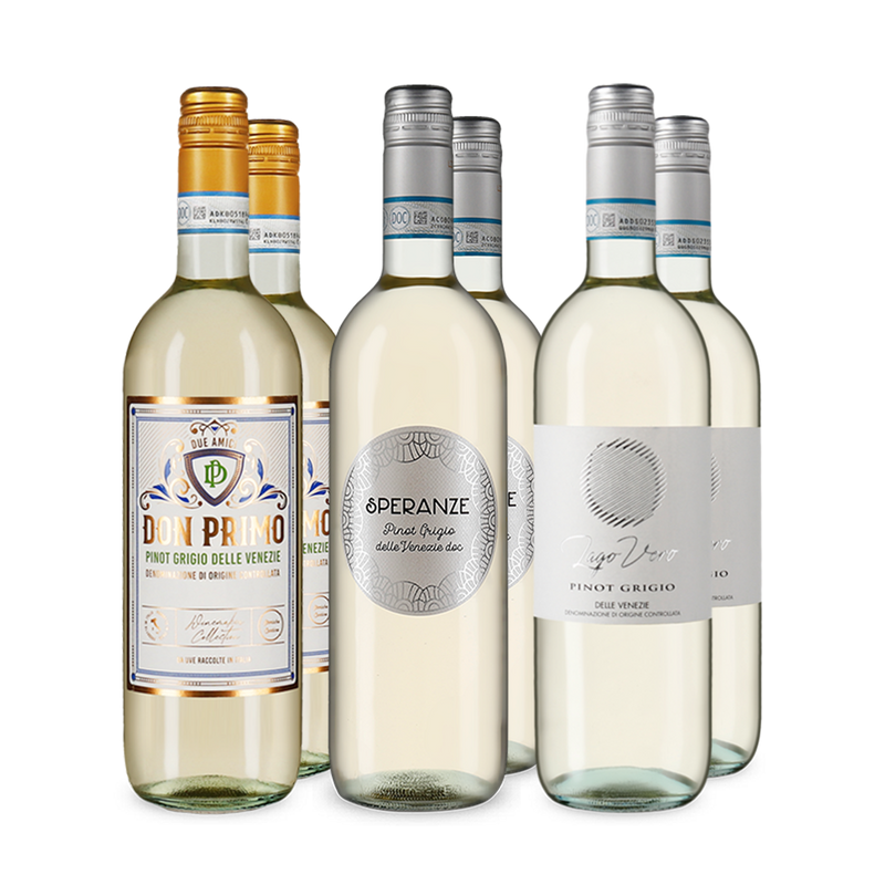 Pinot Grigio en assortiment découverte