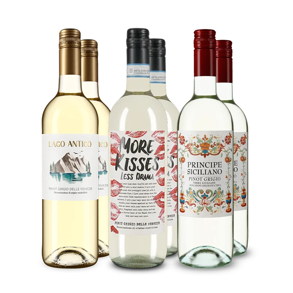 Pinot Grigio en assortiment découverte