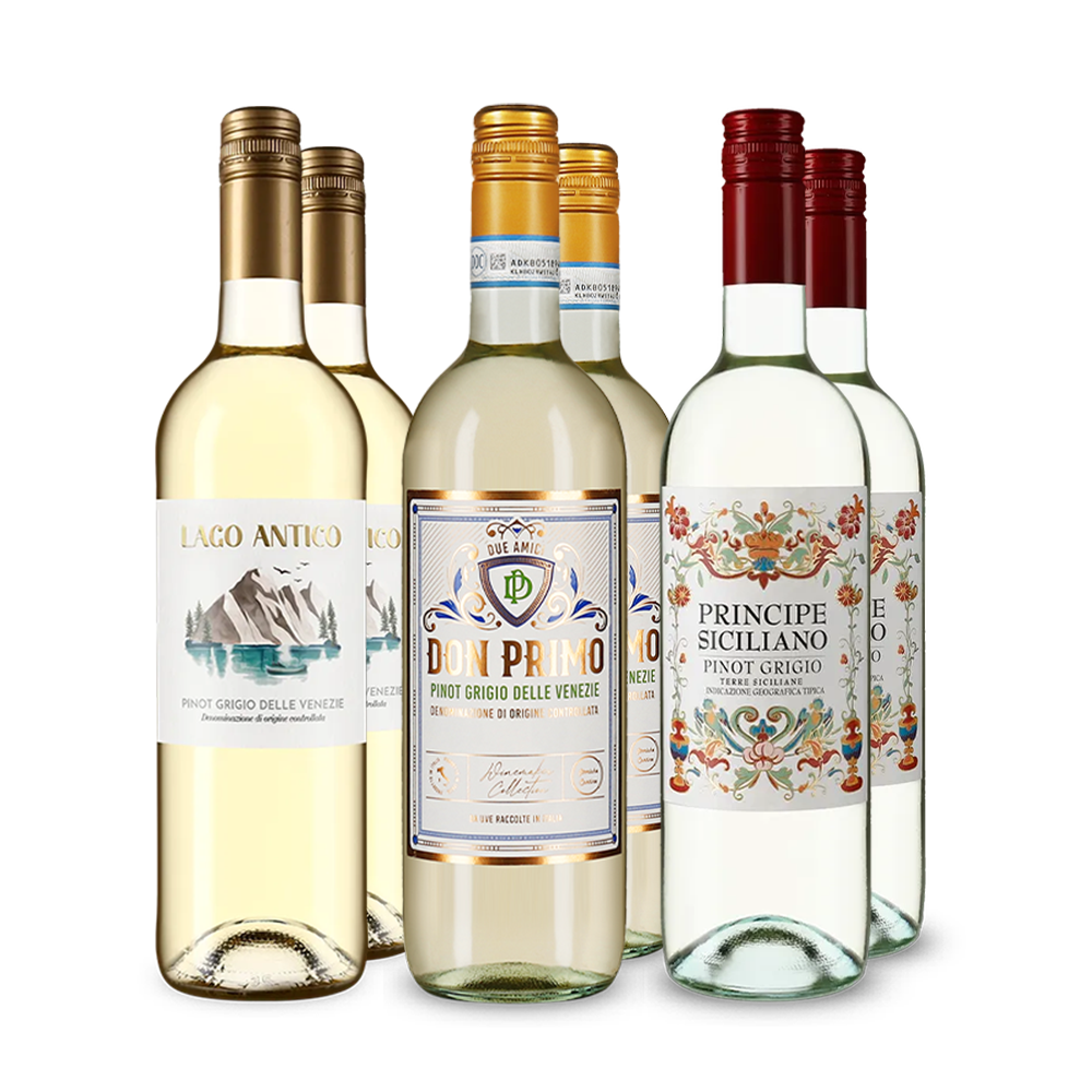 Pinot Grigio en assortiment découverte