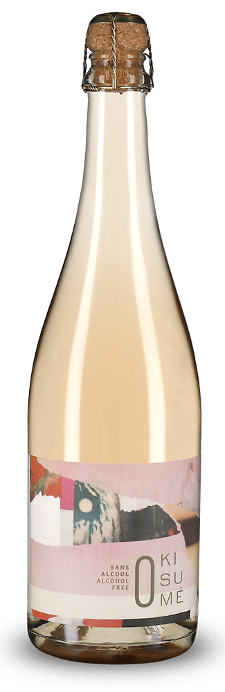 Kisumé Rosé Sparkling sans alcool – Gold